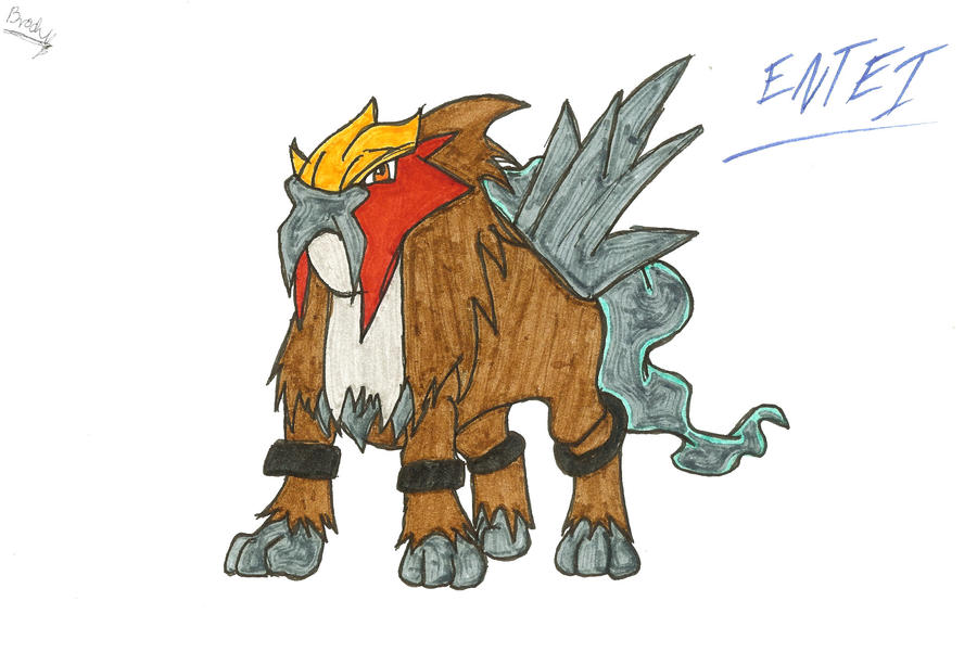 Entei by Broza96 on DeviantArt