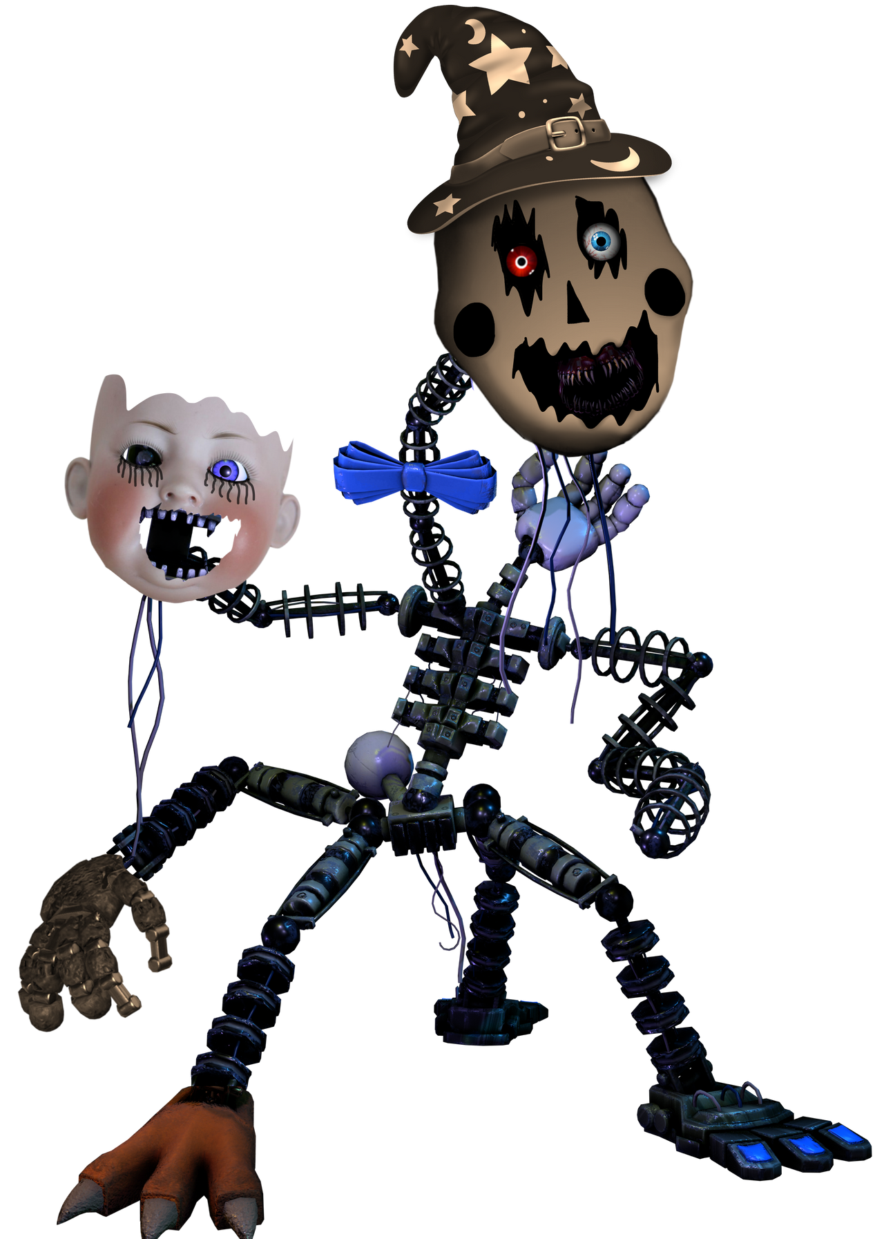 Withered Chica - Five Nights At Freddy's 1 Chica, HD Png Download ,  Transparent Png Image - PNGitem