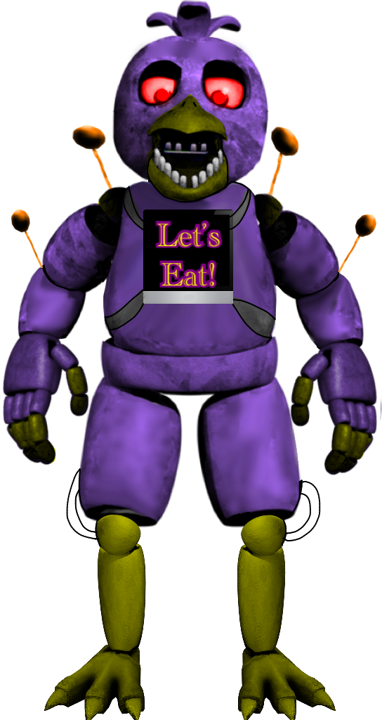 Blacklight Bonnie in FNaF AR! Mod! by RealZBonnieXD on DeviantArt