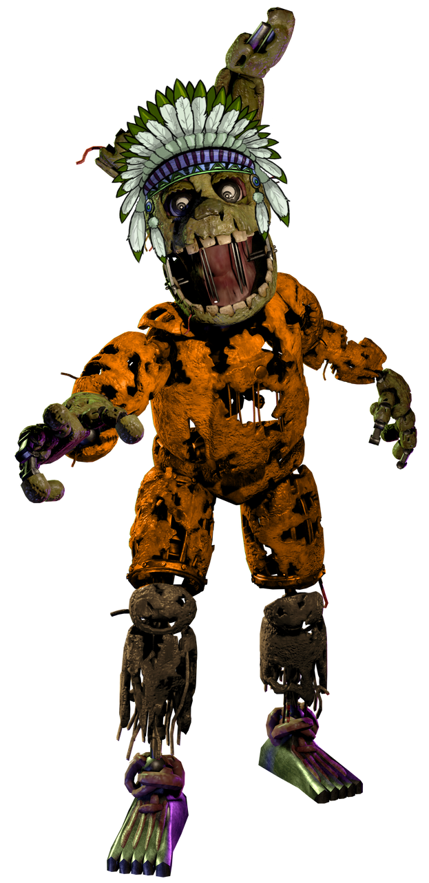 Spring Tap Skin Indian Springtrap (FNaF AR Skin Concept) by JohnnyRabbit57 on DeviantArt