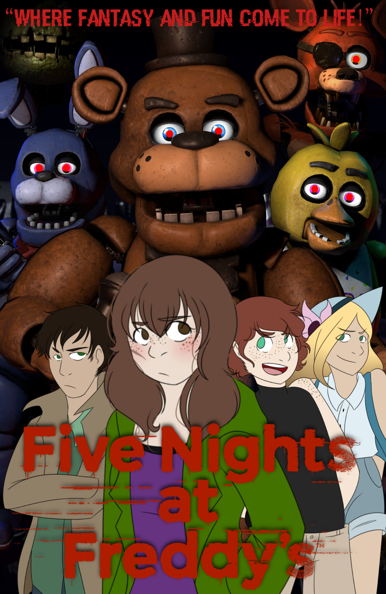 Five Nights at Freddy's 2 Movie Poster by FreddyTheFazbear on DeviantArt