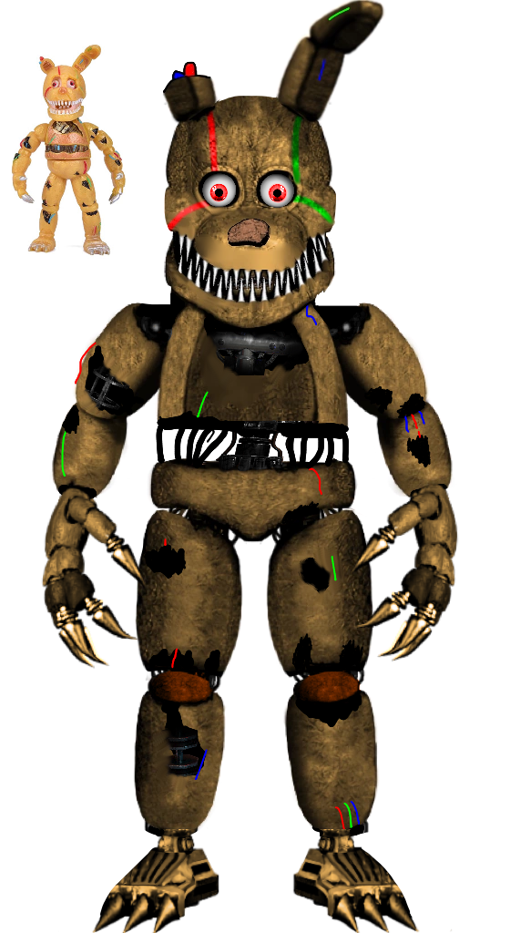 FNaF Bootleg Nightmare Springtrap Edit by JohnnyRabbit57 on DeviantArt