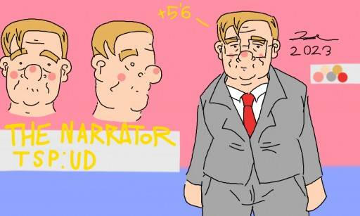 Narrator Ref image by PinwheelStar on DeviantArt