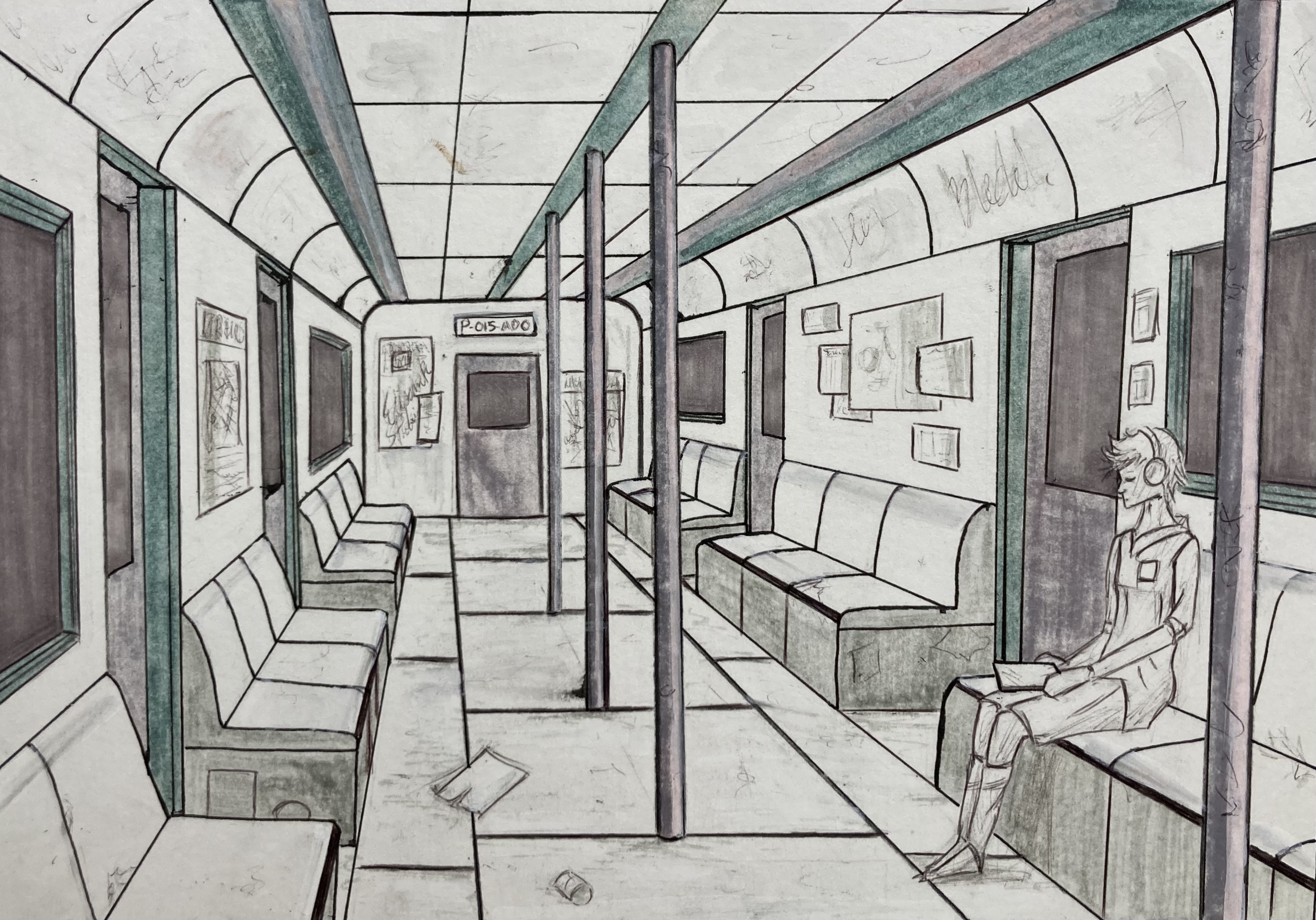 subway train by saintelistudio on DeviantArt
