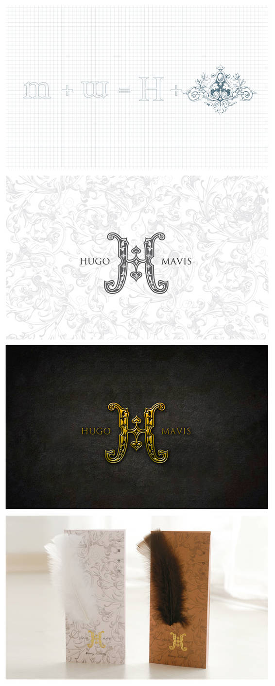 Logo, wedding invitaion card by garychew