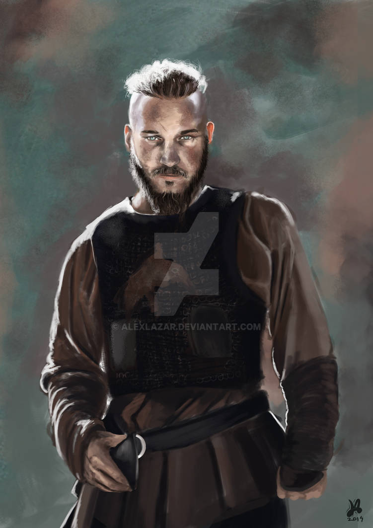 Ragnar portrait by AlexLazar on DeviantArt