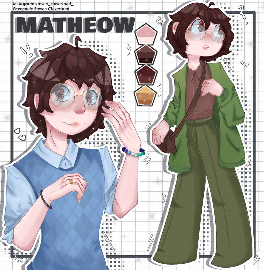 Character Sheet by StevenCloverland on DeviantArt