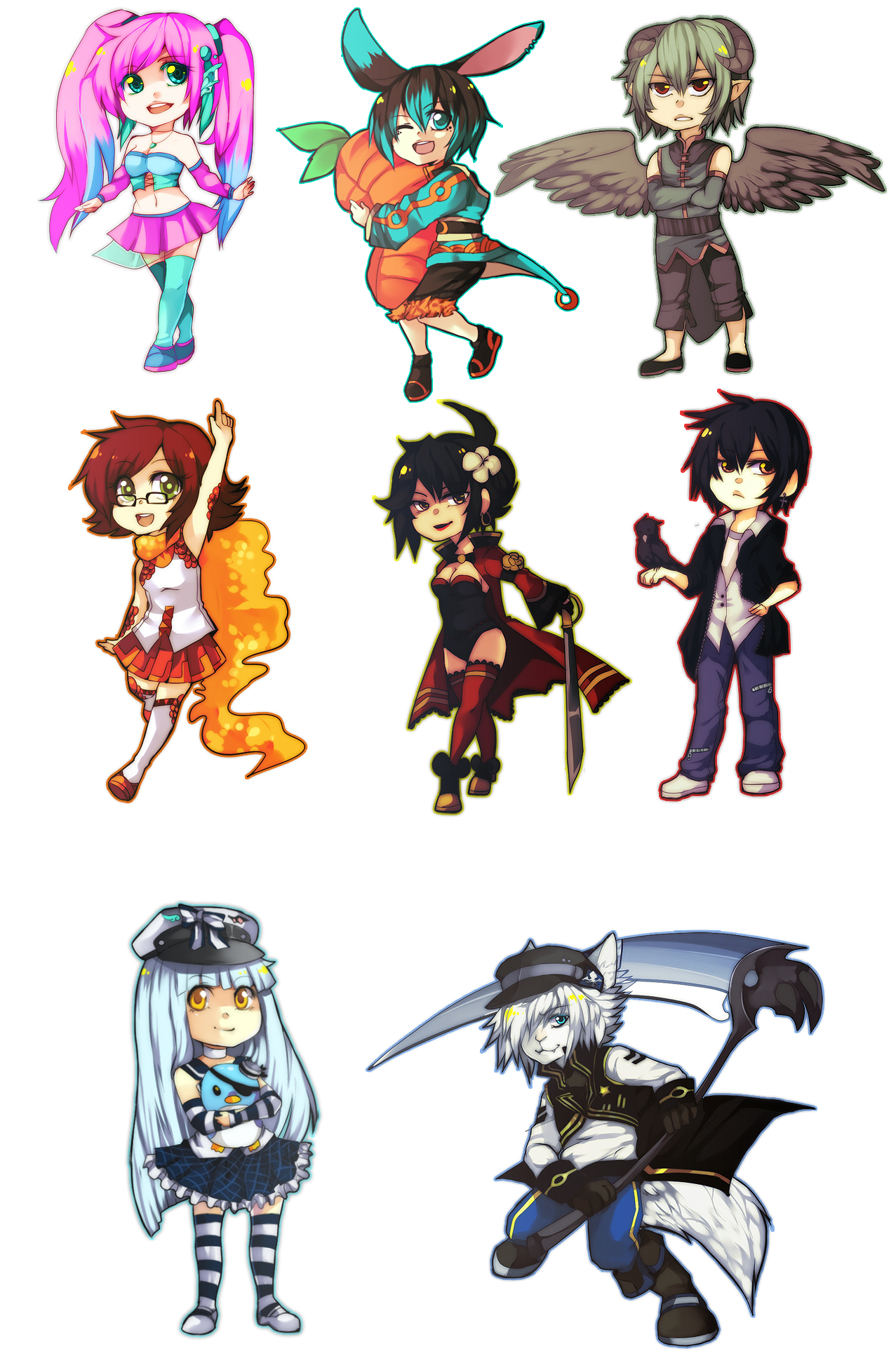 Chibi Commission Dump