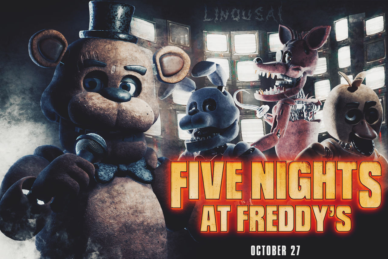 Fn A Movie Fnaf Movie Poster by linqusai on DeviantArt