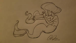 Mermaid Sketch