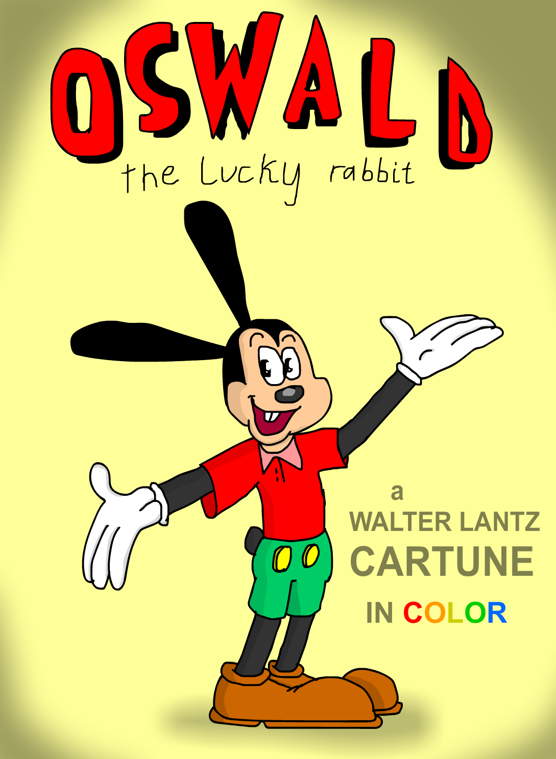 Oswald the Lucky Rabbit (a Walter Lantz character) by AlexanderSerdyuk ...