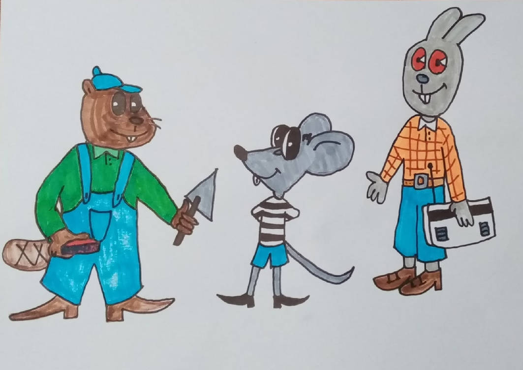 Little Mouse Variations Characters from Song of the Little Mouse (1967) by AlexanderSerdyuk on ...