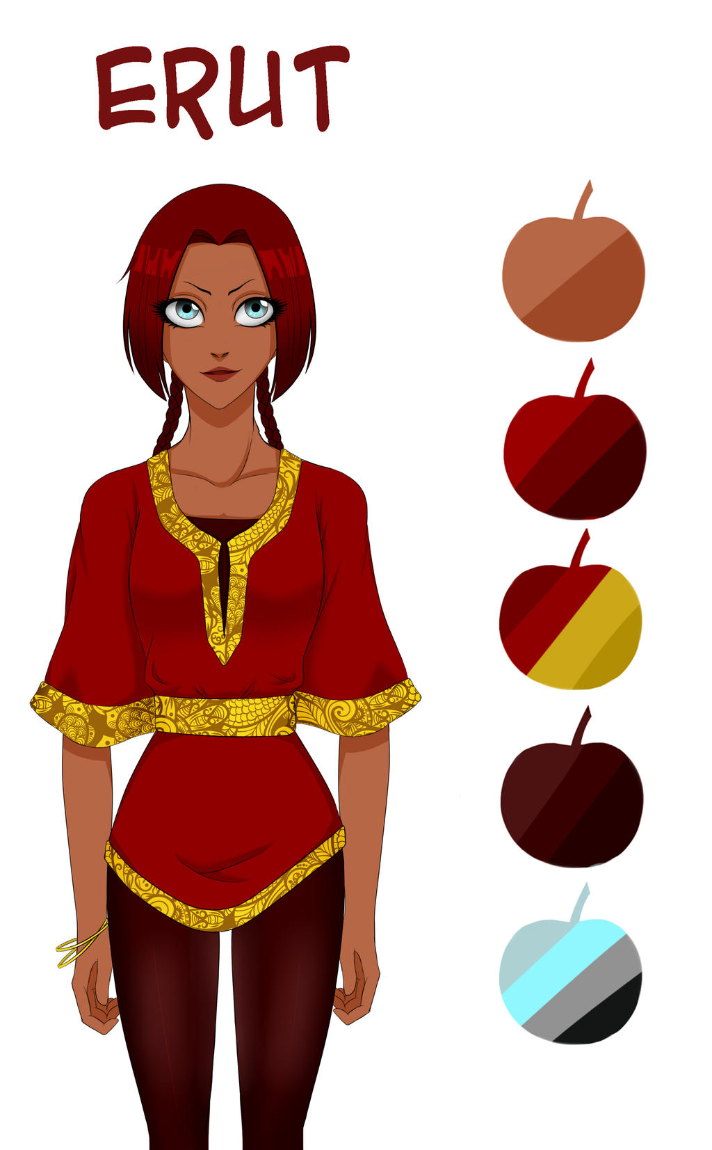 Erut (my OC) by Ray-fukutaichou on DeviantArt