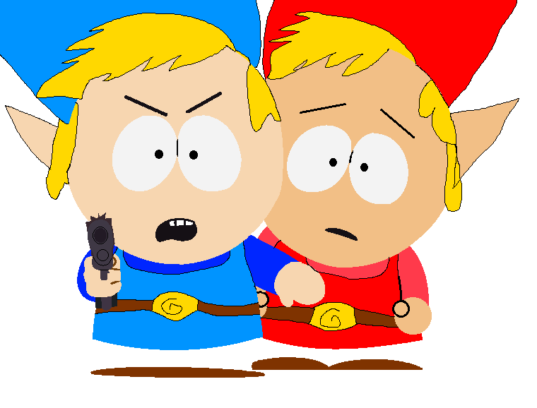 Red Power Cartoon Red And Blue South Park by maarlo123456 on DeviantArt
