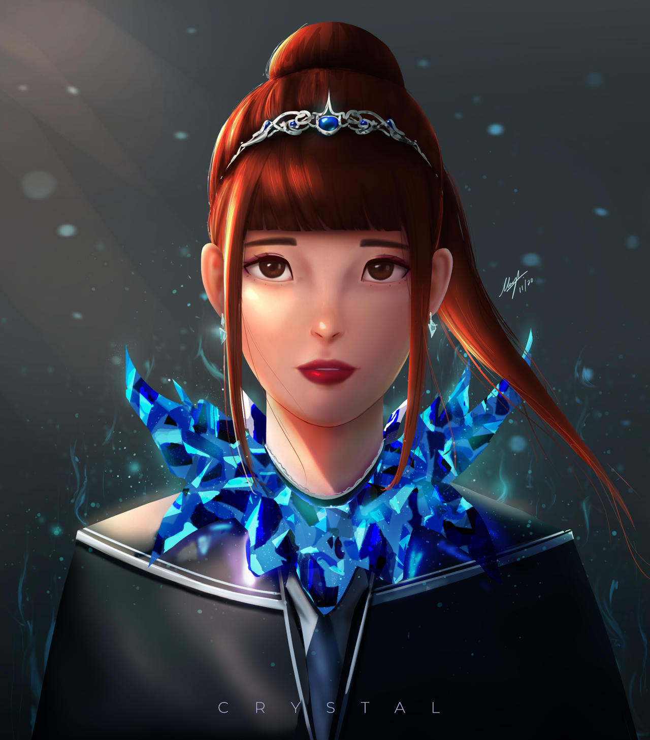 Crystal by MervynArt on DeviantArt