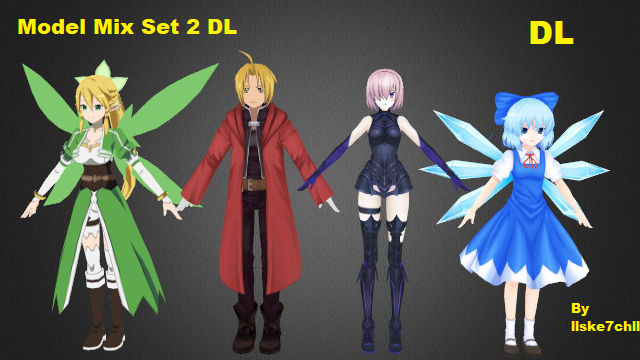 Random Model Mix Set 2 DL by llske7chll on DeviantArt
