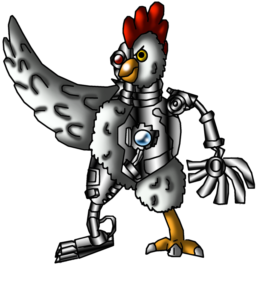 Chicken Robo Robot Chicken by CrossoverGamer on DeviantArt