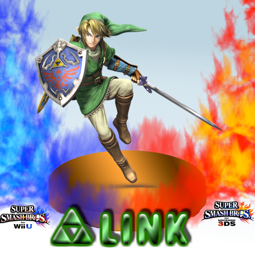 Super Smash Bros. Wii U/3DS-Link- Wallpaper by CrossoverGamer on DeviantArt