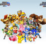 Super Smash Bros. Wii U/3DS Group Wallpaper v8