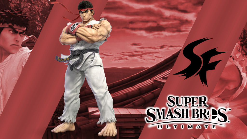 Super Smash Bros. Ultimate- Ryu by CrossoverGamer on DeviantArt