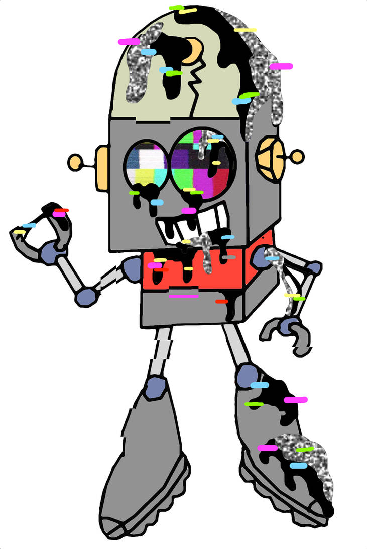 Pibby Roz Robot Robot Jones Pibby by CrossoverGamer on DeviantArt