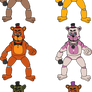 Freddy Fazbear Alt Colors