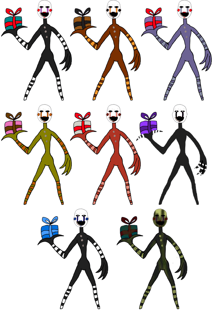 Puppet Alt Colors by CrossoverGamer on DeviantArt