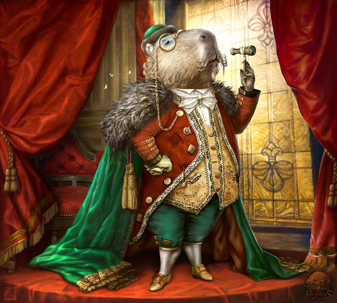 Capryson Capybaron by FallFox on DeviantArt