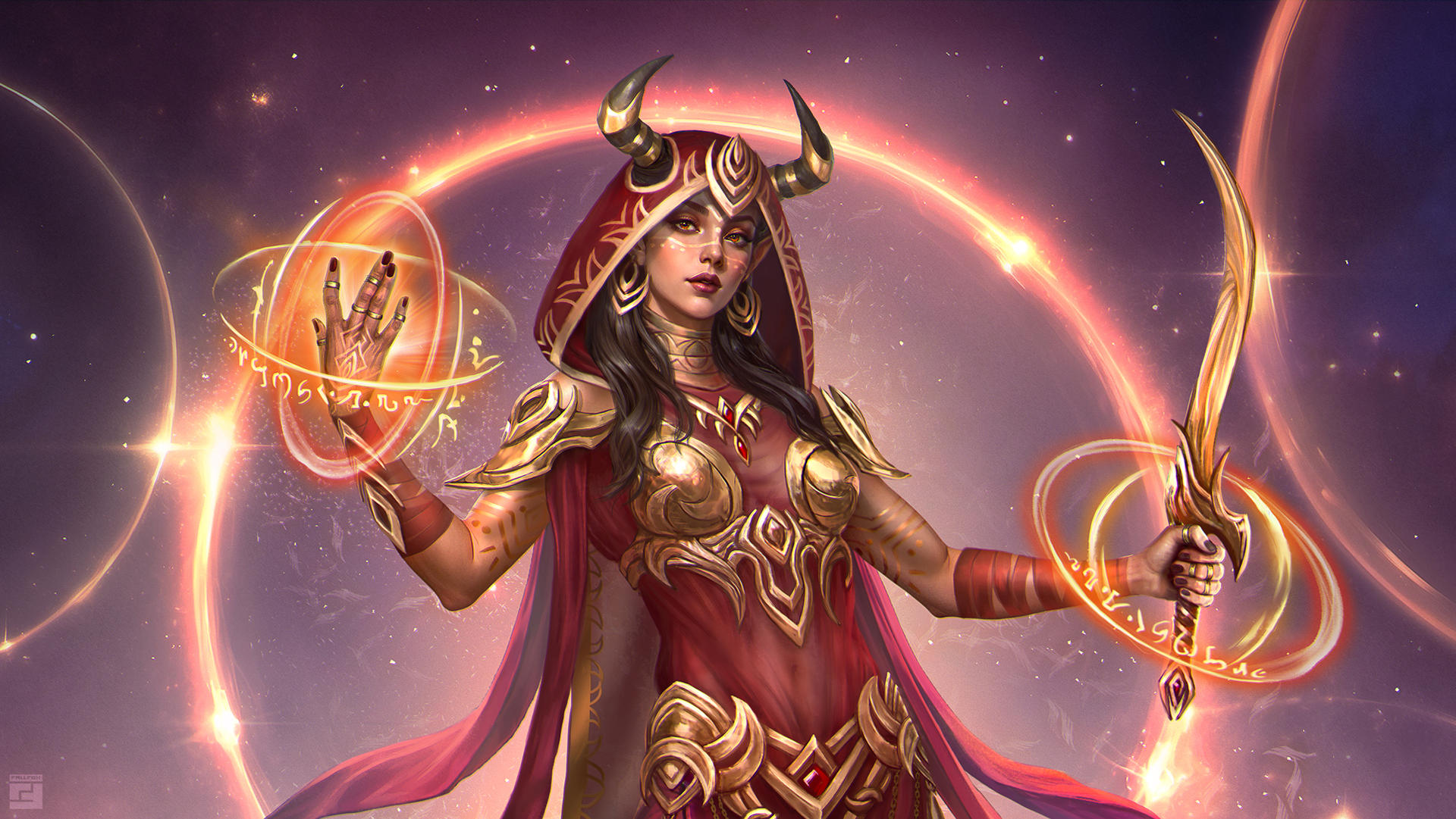 Crimson magess