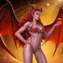 Scarlet Succubus bikini