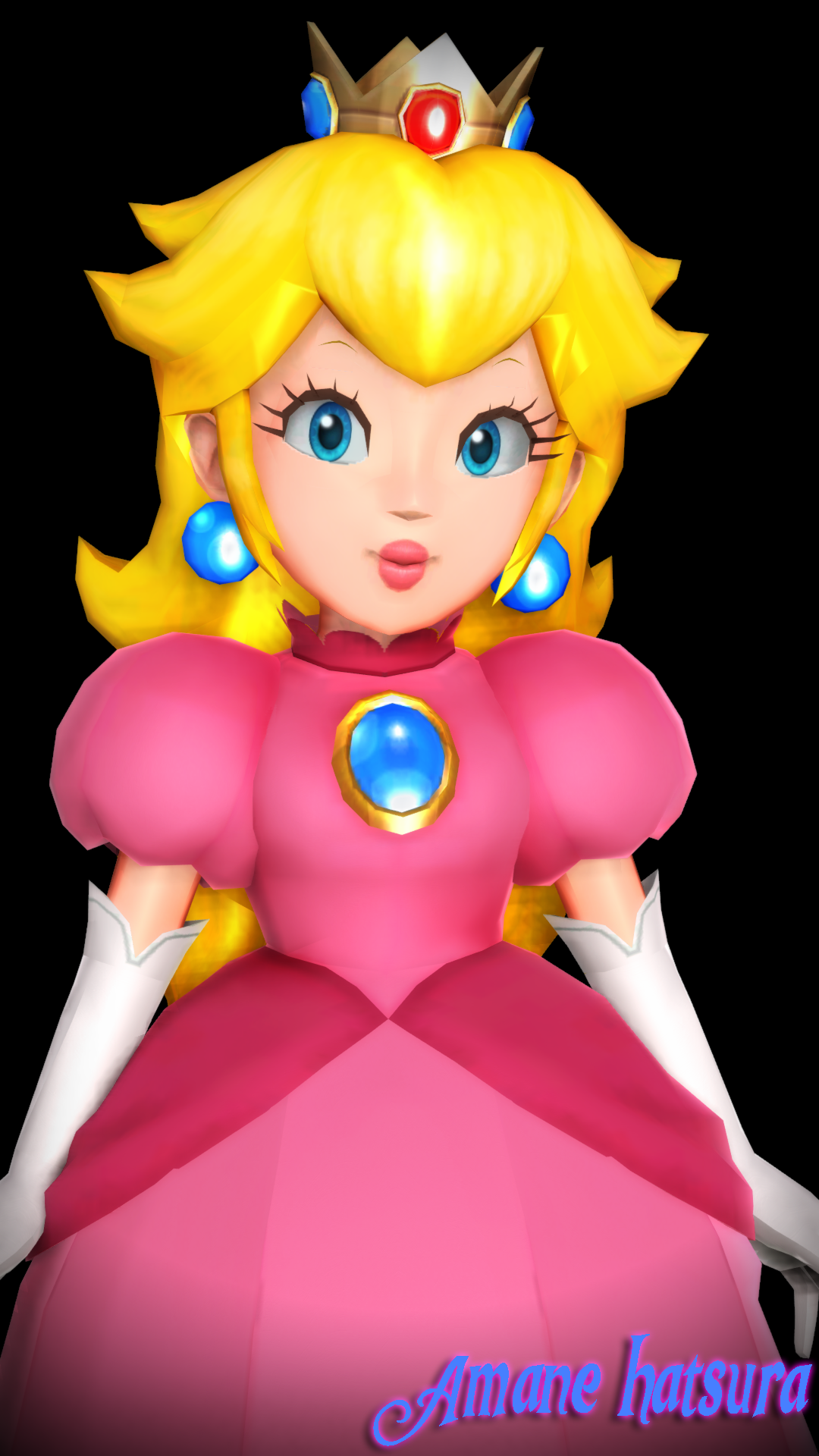 MMD Nintendo:Princess Peach by AmaneHatsura on DeviantArt