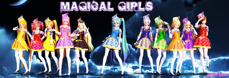 MMD TDA:Magical Girls