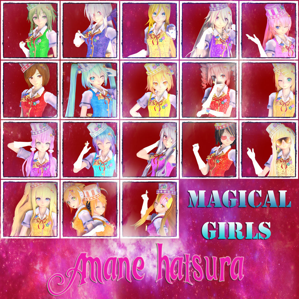 MMD TDA:Magical Girls