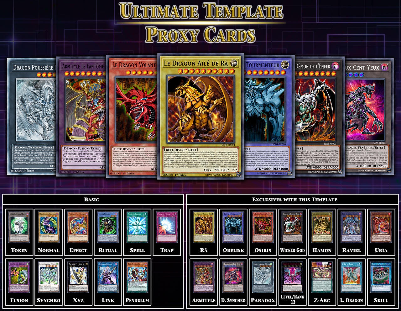 Universal Proxy Card Examples Ultimate Template Proxy Cards ENGL by ZorcOrica on DeviantArt