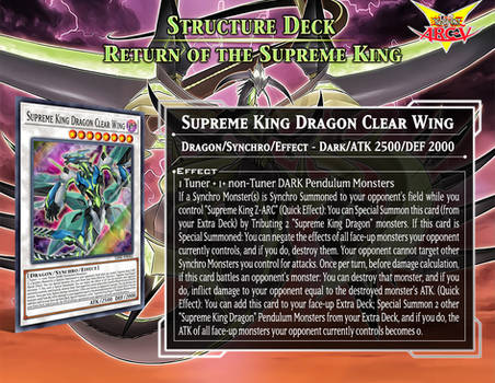yugioh supreme king structure deck Yu Gi Oh! The Crimson Display Box- Featuring Jack Atlas Everything We Know About Yu-Gi-Oh's