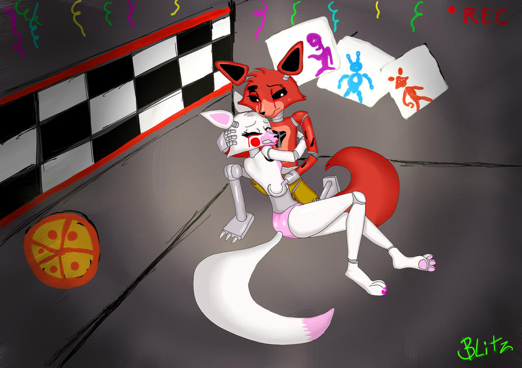 Gallery of Teamwork Foxy X Mangle Fnaf Freddy S And.