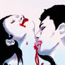 Vampire kiss