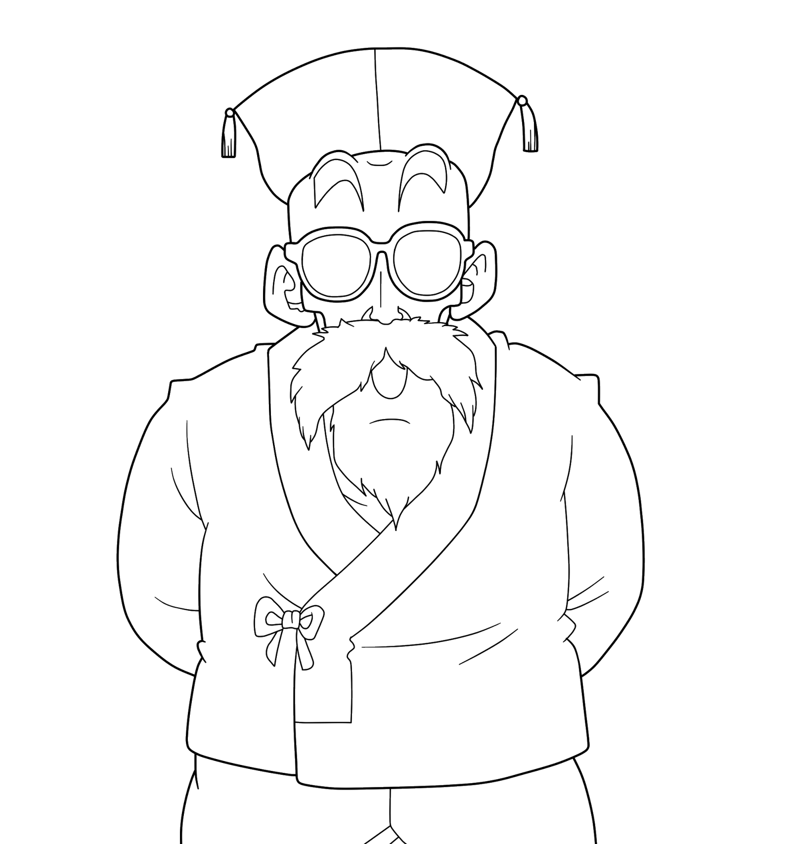 Master Roshi by leorine on DeviantArt