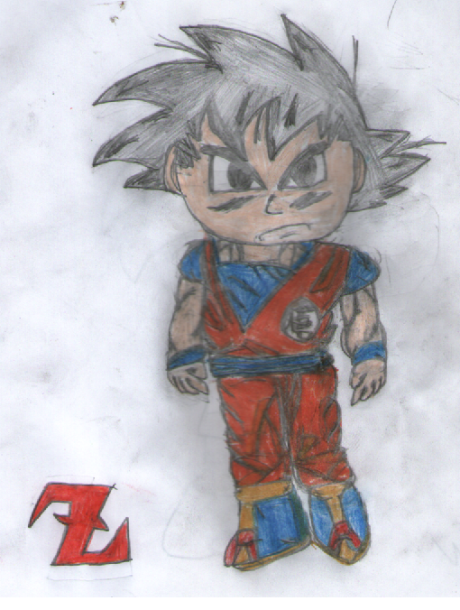 Goku DBZ (Lapiz y color) by NSrookieHope22 on DeviantArt Goku DBZ (Lapiz y color) by NSrookieHope22 on DeviantArt