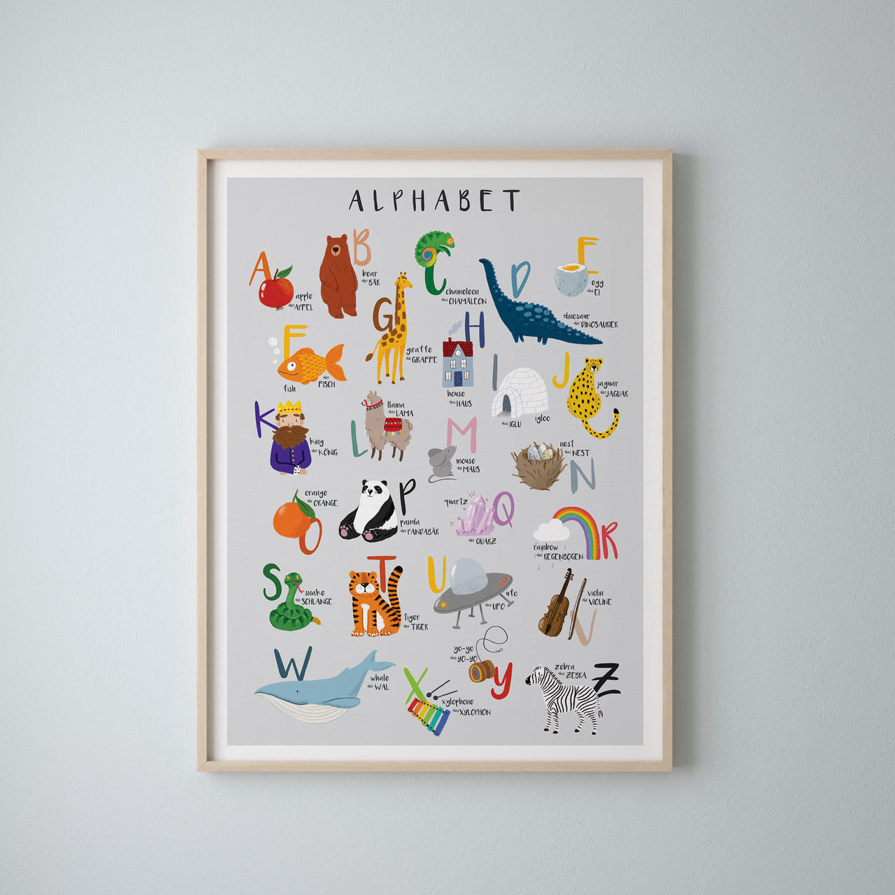 Alphabet Poster by IsaacHelton on DeviantArt