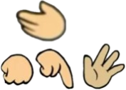Comically Hand Hands (Comedy World) PNG by IsaacHelton on DeviantArt