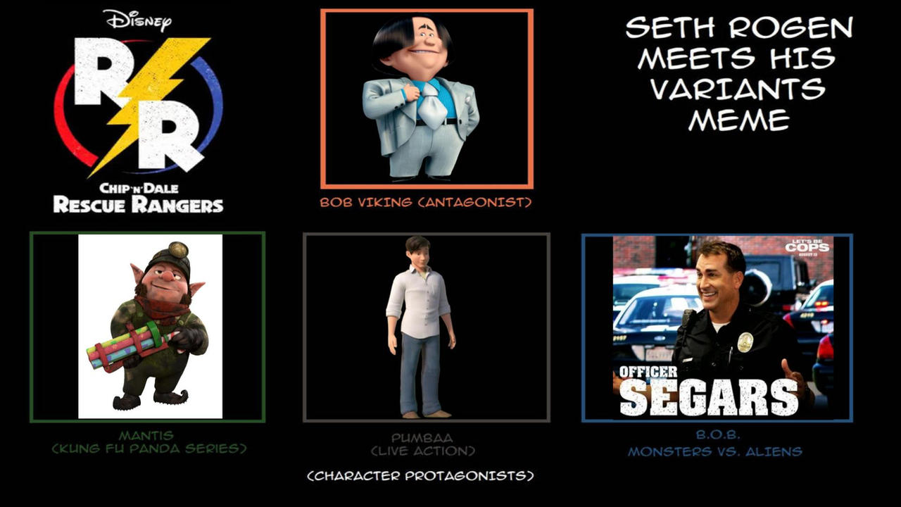 Rob Riggle Cartoon Show Rob Riggle Meets His Variants by IsaacHelton on DeviantArt
