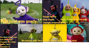 Darth Tubby gets Caught by Dipsy, Laa-Laa and Po