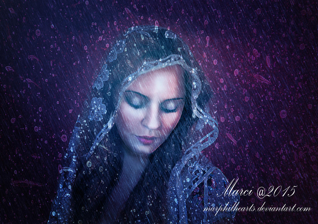 Veil in the Rain by marphilhearts