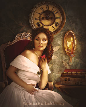 Elegant Portrait (Collaboration) by marphilhearts Elegant Portrait (Collaboration) by marphilhearts