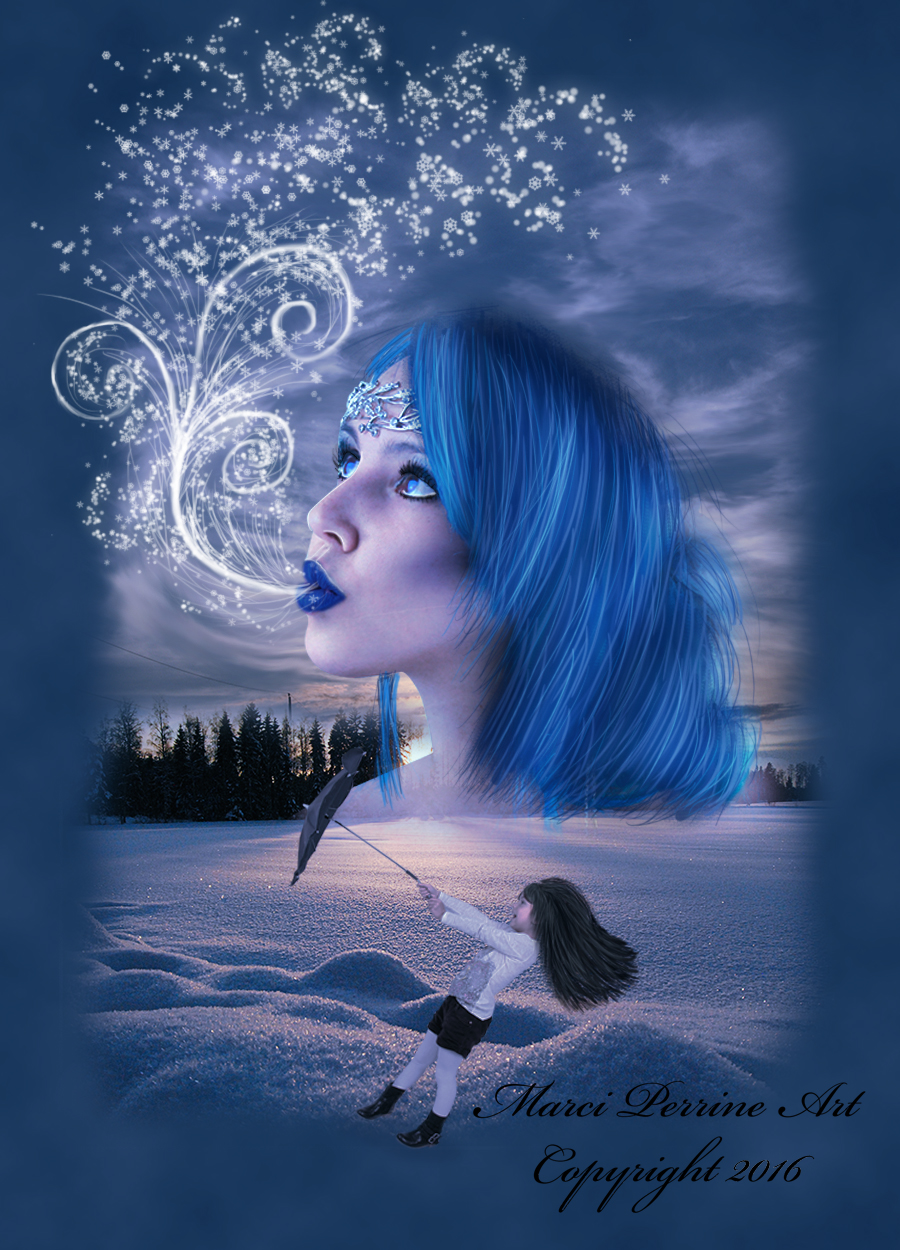 Surreal Lady Winter