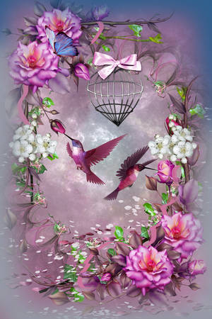 Love Hummingbirds by marphilhearts Love Hummingbirds by marphilhearts