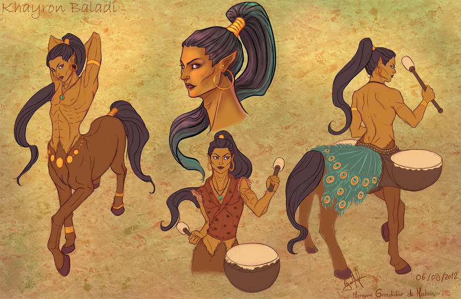 Drummer centaur