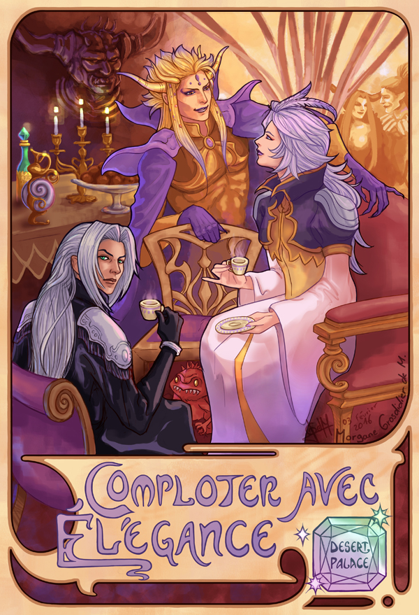 Desert Palace Meeting by MorganeDeMatons