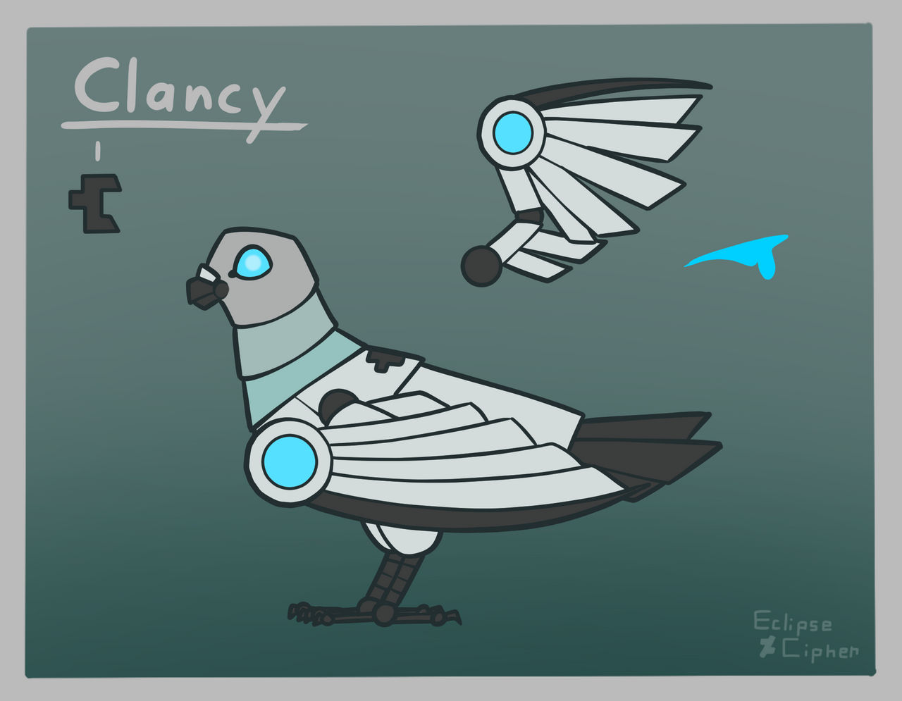Clancy Ripchord Clancy Reference Sheet 2022 by EclipseCipher on DeviantArt